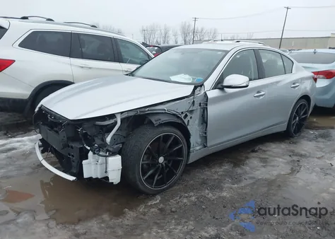 2018 Infiniti Q50 3.0T Luxe from USA, damaged, VIN JN1EV7AR6JM439181